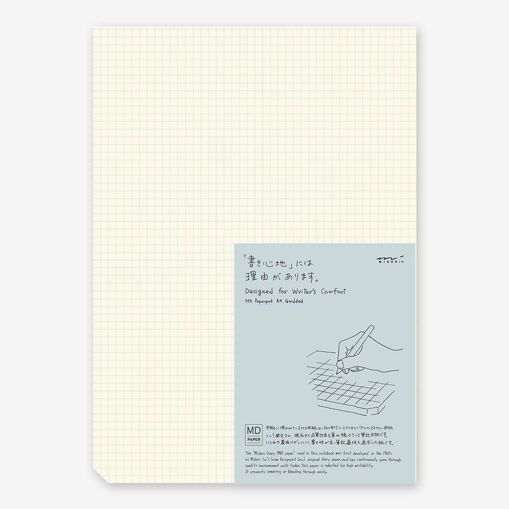 Midori MD A4 Paper Pad Gridded, $15.75