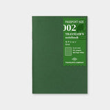 Traveler's Company Notebook Passport Size Refill 002 Grid MD Paper