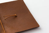 Traveler's Company Notebook Passport Size Camel Brown