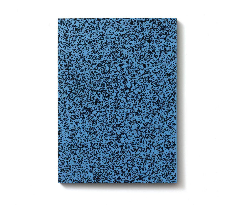 Labobratori Spray Splash Blue Hand-finished Soft Cover B6 Plain Notebook