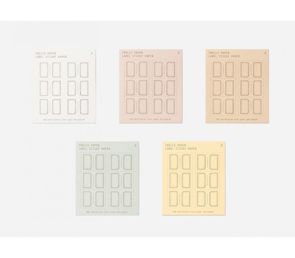 Troll Paper Labels Trolls Paper Box of Sticky Labels - Type B, £12.00