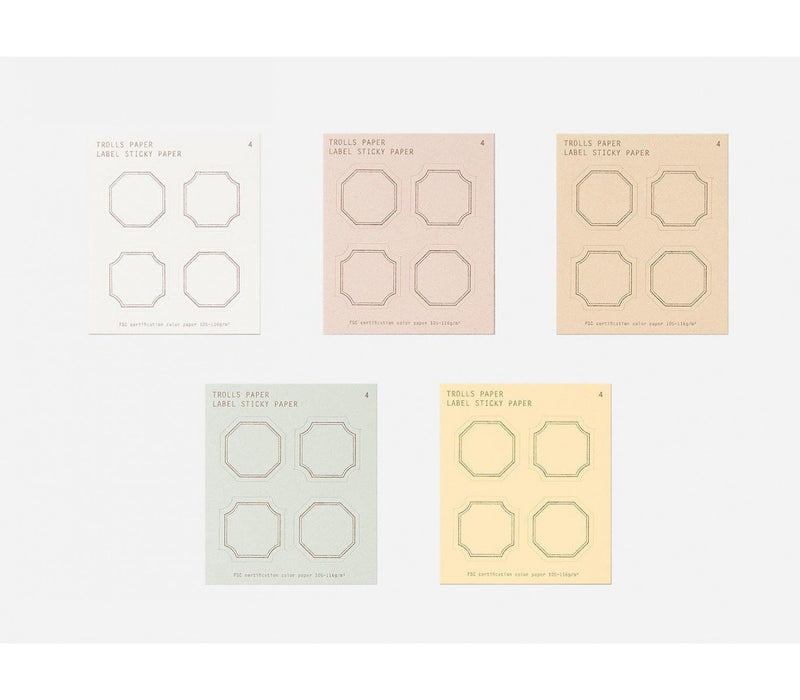 Troll Paper Labels Trolls Paper Box of Sticky Labels - Type B, £12.00